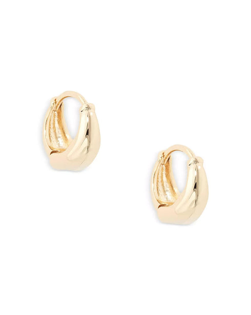 AQUA AQUA Classic Huggie Hoop Earrings